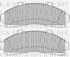 BORG & BECK BBP1644 Brake Pad Set, disc brake